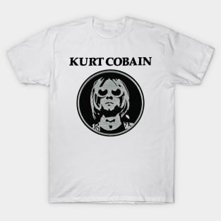 Cobain embroidery design tee T-Shirt